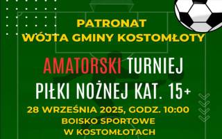 Amatorski Turniej Piłki Nożnej 15+ w Kostomłotach