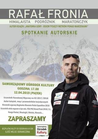 Spotkanie autorskie z himalaistą w Miękini