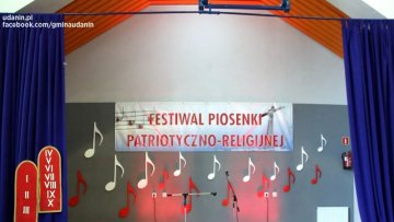 Zapraszamy do udziału w Festiwalu Piosenki Patriotyczno-Religijnej w Udaninie