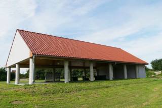 Zakończyła się budowa wiaty rekreacyjnej w Ciechowie / fot. Gmina Środa Śląska