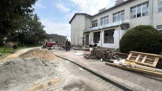 Trwają prace budowlane w Udaninie i Pichorowicach / fot. Gmina Udanin