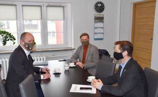 Spotkanie robocze Zarządu LSSE w Gminie Malczyce