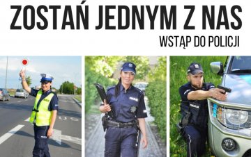 Jesteś absolwentem szkoły średniej? Nie zwlekaj. Przyjdź do KPP w Środzie Śląskiej i zostań policjantem