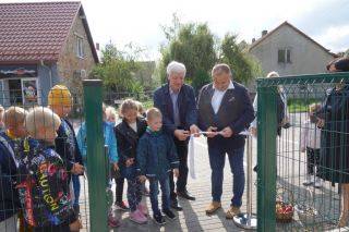 Plac zabaw w Wilkszynie już otwarty