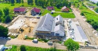 Trwa budowa drogi dojazdowej do żłobka i przedszkola w Miękini