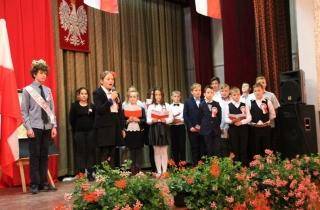 Uroczystość z okazji 100-lecia Niepodległości w Kostomłotach