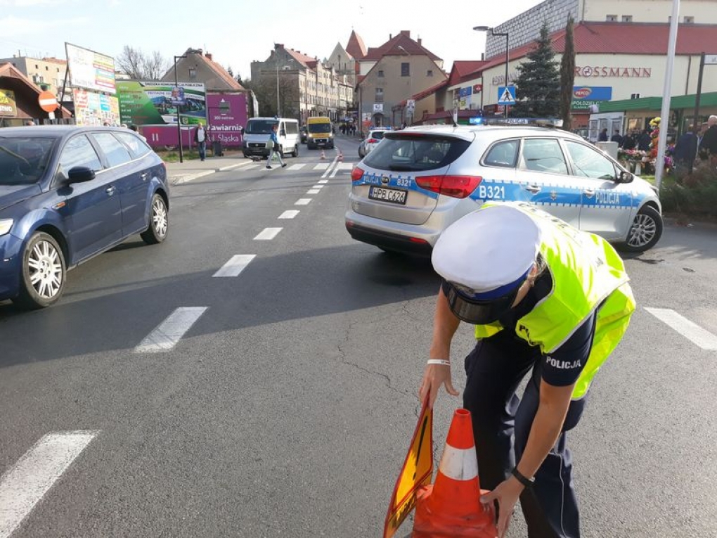 Wypadek. Potrącenie kobiety w Środzie Śląskiej