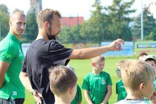 Trenowali z piłkarzami Śląska Wrocław