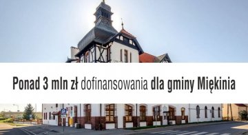 Gmina Miękinia z największym dofinansowaniem z Funduszu Rozwoju Dróg