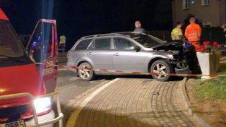 Spowodował wypadek. Był pijany