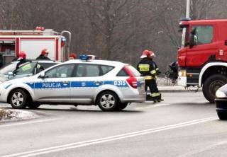 Na skrzyżowaniu w Środzie Śl. zderzyły się 3 pojazdy