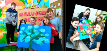 Drodzy Państwo! To już Finał Akcji Społecznej Malujemy Sercem w ZSP MIĘKINIA!