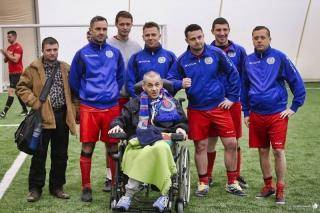 Drużyna z Damianowa na turnieju charytatywnym