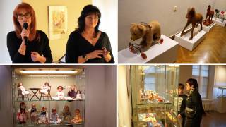 Otwarcie wystawy &quot;Zaczarowany świat dziecięcych zabawek&quot; w Muzeum Regionalnym w Środzie Śląskiej / fot. gazeta Roland