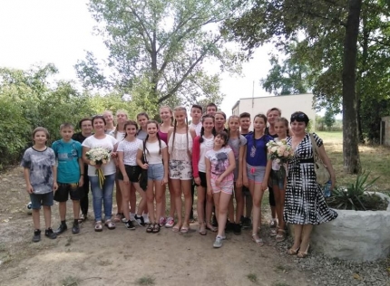 Dzieci z Ukrainy z wizytą w Wichrowie