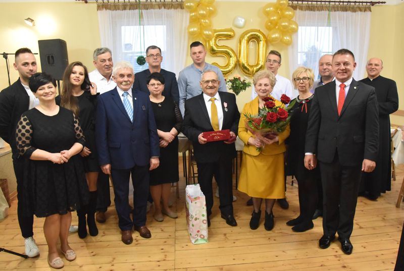 50 lat razem! Jubileusz Państwa Katarzyny i Juliana Honców