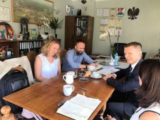 Spotkanie z przedstawicielami Centrum Wspierania Inicjatyw Pozarządowych