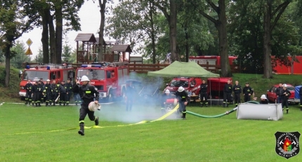 Powiatowe zawody sportowo – pożarnicze w Malczycach