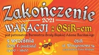Zakończenie wakacji ze średzkim OSiR-em już 5 września!