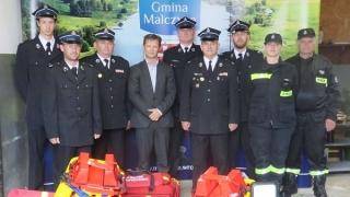 Przekazano sprzęt dla OSP z terenu gminy Malczyce