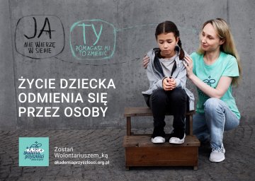 Życie dziecka odmienia się przez osoby… Rusza rekrutacja do wolontariatu w Akademii Przyszłości