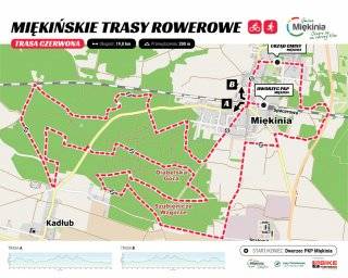 Odcinki Miękińskich Tras Rowerowych będą czasowo zamknięte!