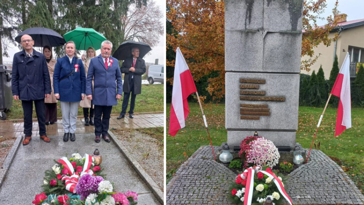 Samorządowcy Gminy Kostomłoty uczcili Święto Niepodległości