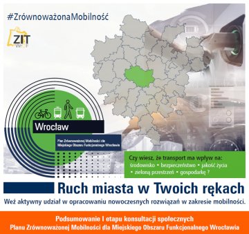 Plan Zrównoważonej Mobilności – podsumowanie I etapu konsultacji