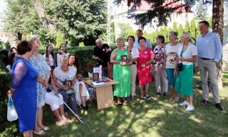 Uczestnicy Narodowego Czytania w Udaninie / fot. Gmina Udanin 