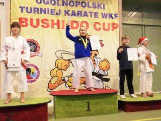 Mikołajkowa medalowa sobota średzkich karateków