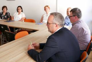 Spotkanie głównych księgowych jednostek organizacyjnych powiatu / fot.  Powiat Średzki - RFP