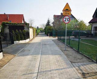 Ulica Marszowicka w Wilkszynie już gotowa