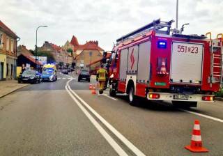 Kolizja na Legnickiej w Środzie Śląskiej / fot. Czytelnik