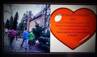 Rajd walentynkowy Nordic Walking