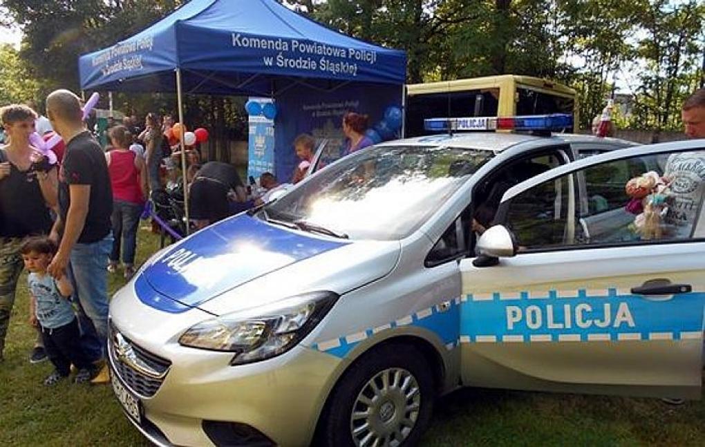 Wkrótce w Środzie Śl. festyn - "Policja dzieciom"
