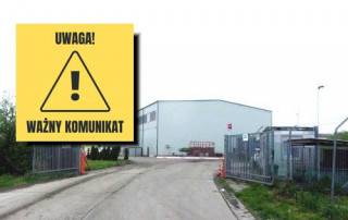 Znaleziony niewybuch w Krynicznie – zmiana terminu odbioru odpadów!