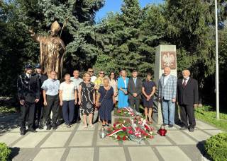Uroczyste obchody Święta Wojska Polskiego w Malczycach / fot. Gmina Malczyce