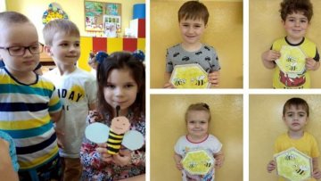 Światowy Dzień Pszczół w średzkim przedszkolu nr 1