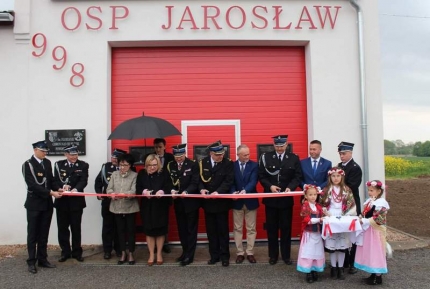 Uroczyste otwarcie remizy w OSP Jarosław