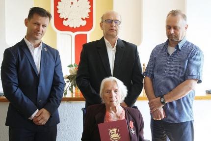 Kazimiera Szafrańska odznaczona Krzyżem Kawalerskim Orderu Odrodzenia Polski!