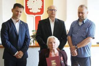 Kazimiera Szafrańska odznaczona Krzyżem Kawalerskim Orderu Odrodzenia Polski!