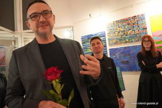 Wernisaż wystawy Jacka Katy w Muzeum Regionalnym w Środzie Śląskiej / fot. Wiktor Kalita