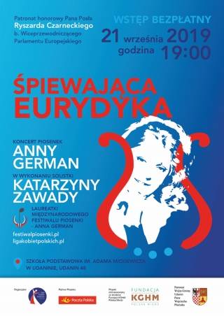 Zaproszenie na koncertowy wieczór w Udaninie