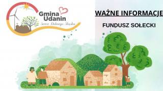 Gmina Udanin: Ważna informacja dla Sołtysów!