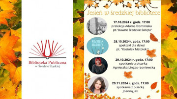 Jesień w średzkiej bibliotece