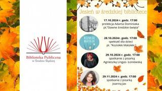 Jesień w średzkiej bibliotece