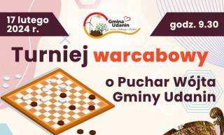 Turniej warcabowy o Puchar Wójta Gminy Udanin