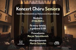 Zapraszamy na koncert Chóru Seniora w Środzie Śląskiej!