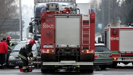 Wypadek pod Środą Śląską. Nie żyje 26-letni motocyklista