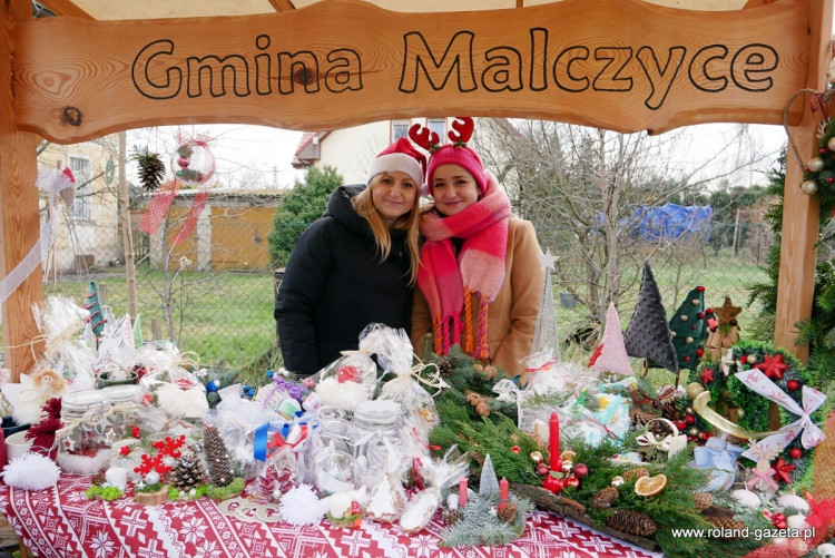Nastrojowy jarmark świąteczny w Malczycach